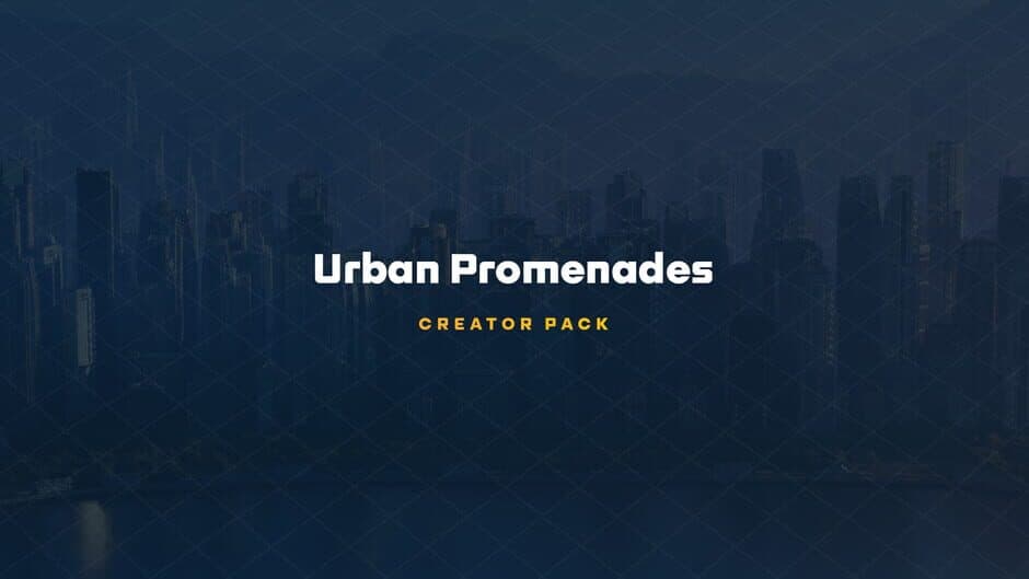 Cities: Skylines II - Creator Pack: Urban Promenades